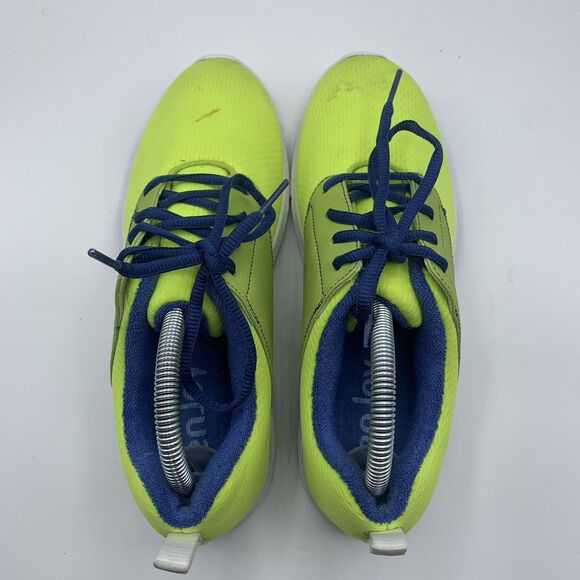 FootJoy EnJoy Women's Golf Shoes Soft Spike Off Neon Yellow 95709 Size 8.5 M - Picture 5 of 8